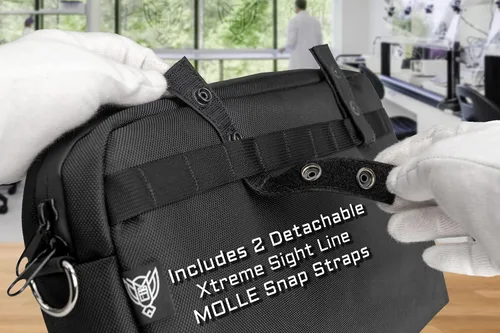 Vista 15 de Xtreme Sight Line ~ Xecutive Transport Faraday Bolsa de lona para torres de computadoras y otros dispositivos electrónicos grandes ~ Seguridad