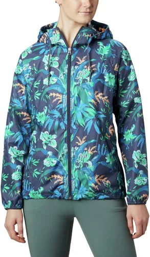 Vista 7 de Columbia Womens Side Hill Printed Windbreaker