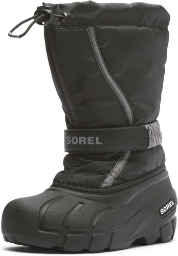 Vista 4 de SOREL - Botas de nieve con forro de fieltro para niños. Negro