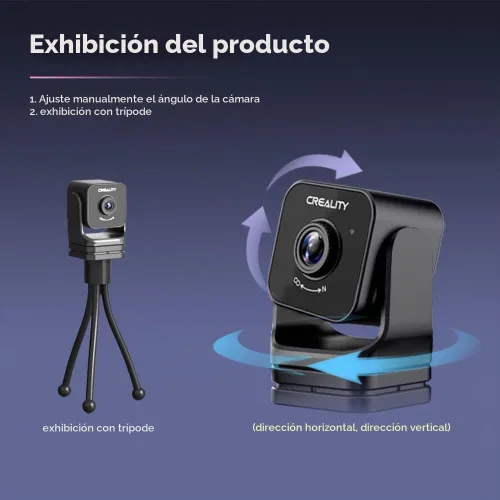 Vista 7 de Creality Cámara Nebula, cámara de impresora 3D para monitoreo en tiempo real las 24 horas, time-lapse, detección de spaghetti, compatible con Sonic