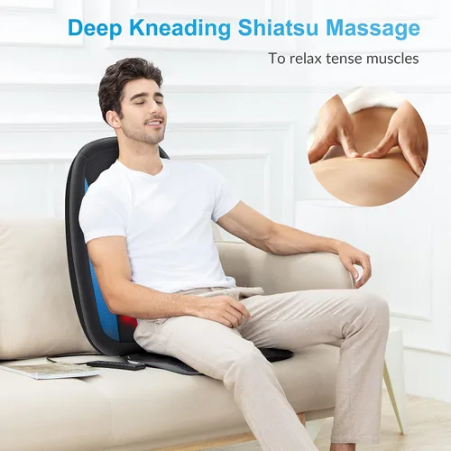 Vista 6 de COMFIER Masajeador de cuello inalámbrico y masajeador de espalda