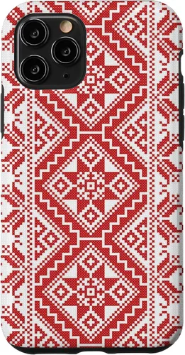Vista 29 de Funda para iPhone 17 con diseño de Thobe para mujeres árabes de Palestina