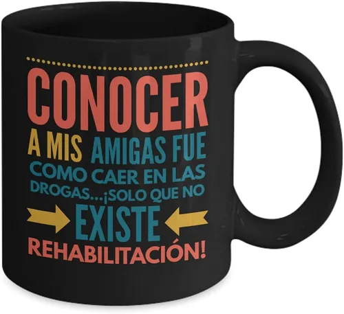 Vista 2 de Presente para amigas taza de café para colegas Presentes para Navidad, novia, esposa, prometido afirmaciones