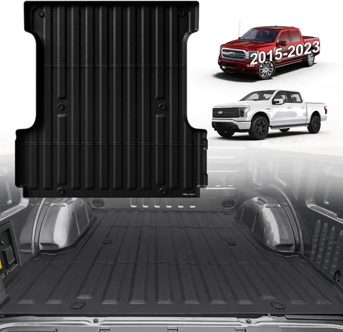 Vista 37 de TripleAliners - Tapete para caja de camioneta (de ejes) de 5 pies, encaje perfecto para pick-up de carga, accesorio de protección de vehículo