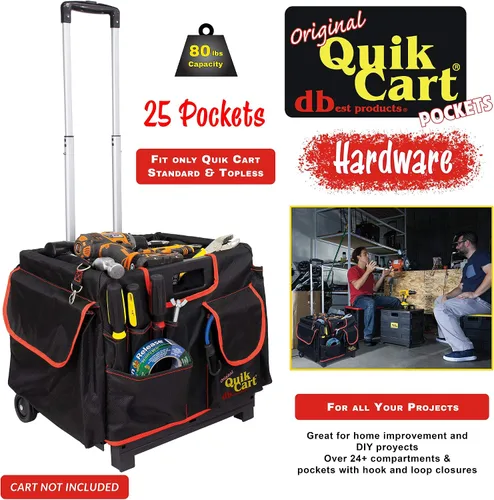 Vista 3 de dbest products Quik Cart - Carrito multiuso plegable