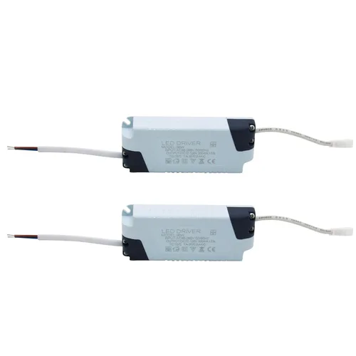 Vista 14 de Controlador LED de 1-3W, corriente constante 300mA CA 85-265V Salida 6-12V SM conector macho fuente de alimentación externa transformador