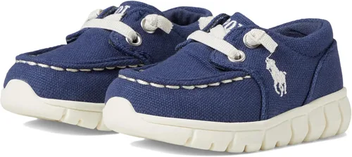 Vista 4 de POLO RALPH LAUREN Unisex-Child Barnes Casual Moc (Toddler) Sneaker