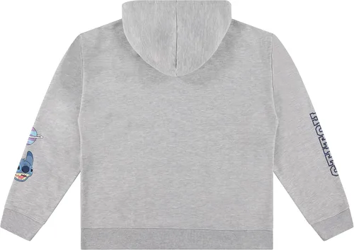 Vista 2 de Disney Sudadera con capucha Lilo and Stitch para mujer, diseño clásico de Lilo y Stitch