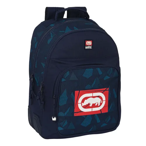 Vista 2 de Mochila Escolar Eckō Unltd. Peaks Azul marino 32 x 42 x 15 cm