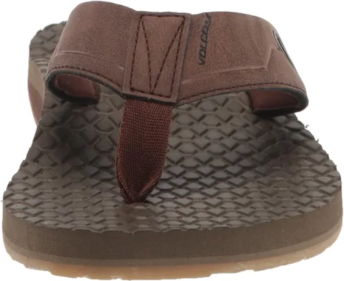 Vista 2 de Volcom Men's Eco Recliner 2 Flip Flop Sandal