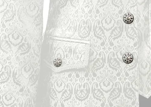 Vista 8 de Chaqueta medieval gótica steampunk para hombre, disfraz victoriano de vampiro pirata, abrigo