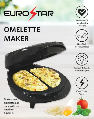 Vista 4 de EUROSTAR Máquina de tortillas, negro