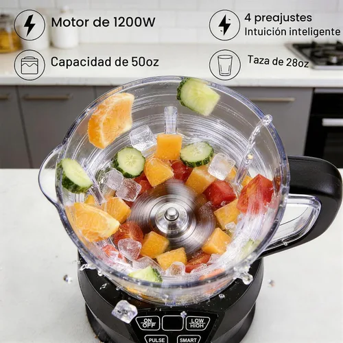 Vista 5 de Liebe&Lecker 1200W Smoothie Blender, 50oz Juicer Machines
