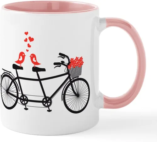 Vista 15 de CafePress Bicycle Bike Riding 11 Oz Ceramic Mug 11 oz (325 ml) Ceramic Coffee Mug