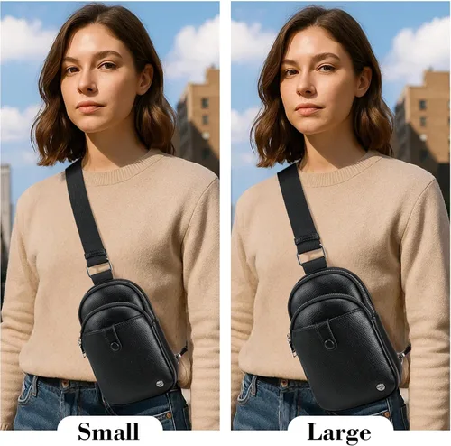 Vista 8 de INICAT Bolsos cruzados antirrobo para mujeres, bolsa pequeña de bandolera, artículos esenciales de viaje, riñoneras, carteras cruzadas, regalos