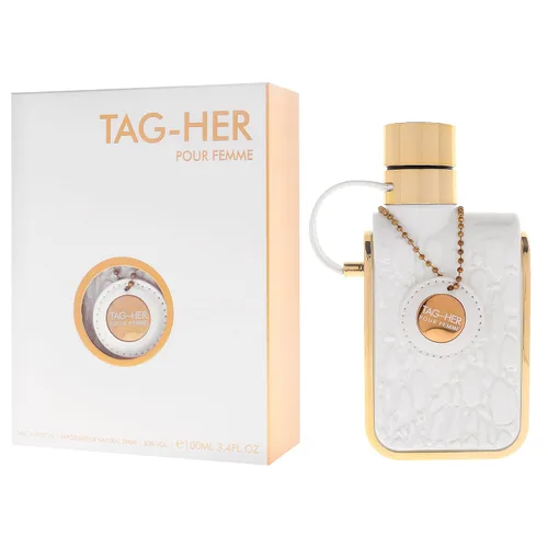 Vista 4 de Armaf Tag Her - Eau de Parfum en espray para mujer, 3.4 onzas