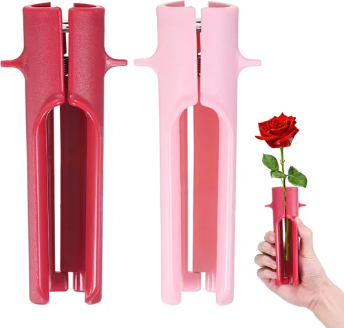 Vista 19 de M METERXITY Paquete de 1 herramienta peladora de espinas de rosas, pelador de espinas de hojas de tallo de rosa de metal para ramos, ramas