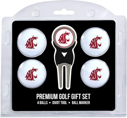 Vista 8 de Team Golf NCAA Unisex-Adult Team Golf NCAA Regulation Size Golf Balls (4 Count) & Divot Tool with Removable Double-Sided Magnetic Marker Cincinnati
