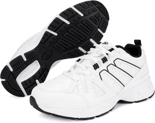 Vista 6 de Zapatos de pickleball para hombre, casuales, cómodos, para caminar