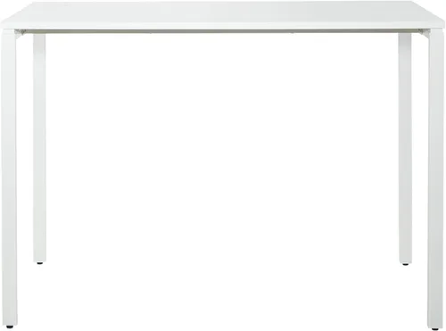 Vista 7 de OSP Home Furnishings Prado - Escritorio para oficina en casa, 60 pulgadas de ancho x 42 pulgadas de alto, color blanco