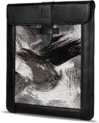 Vista 6 de Londo Funda de piel auténtica para iPad y iPad Pro - Funda protectora elegante y duradera para tabletas