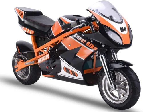 Vista 6 de MotoTec 1000w 48v superbici eléctrica en negro