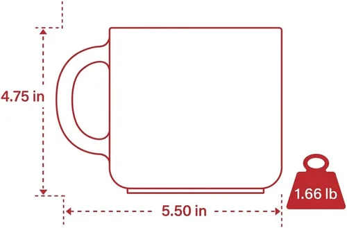Vista 4 de burton+BURTON GiGi Taza de café de cerámica de 18 onzas, taza de té floral rosa en caja de regalo decorativa a juego, selección de regalo del día
