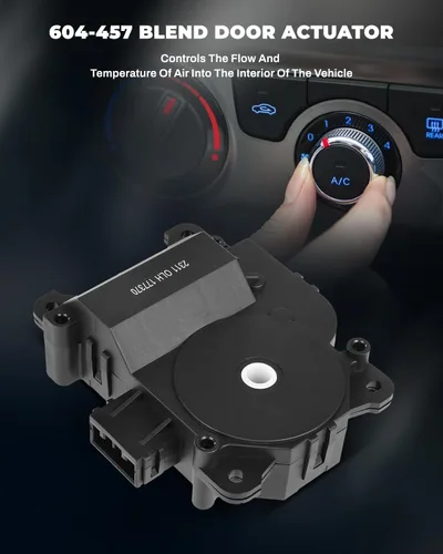Vista 3 de LUJUNTEC Actuador de puerta mezcladora reemplaza 604-457 Manetas de repuesto del calentador Puerta mezcladora Compatible con Mazda para CX-9
