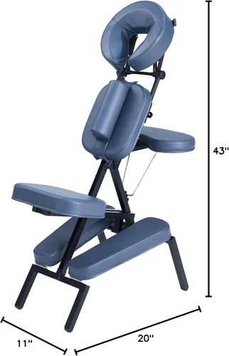 Vista 15 de Master Massage - Silla profesional portátil y ligera para tatuaje/masaje - Marco de aluminio plegable con características ajustables y funda