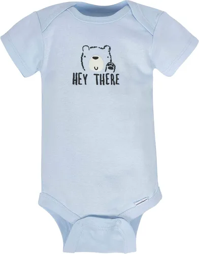 Vista 3 de Gerber - Mameluco de manga corta unisex para bebé, paquete de 8