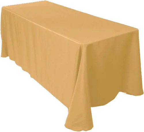 Vista 27 de ADD&SHIP Mantel rectangular (90 x 120 pulgadas) de largo, poliéster, reutilizable, para fiestas, eventos, banquetes, Acción de Gracias, Navidad