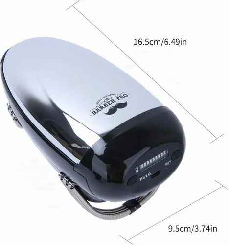Vista 2 de STYLANCE - Masajeador de calor de mano con cable, inalámbrico, carga USB profesional, para cuello, piernas, manos, 2 nodos de masaje, 1 botón