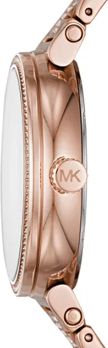 Vista 3 de Michael Kors - Reloj de cuarzo para mujer con correa de acero inoxidable, dos tonos, 14 (modelo MK4354)
