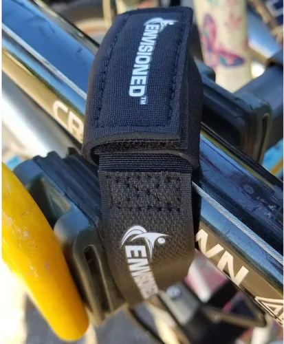 Vista 7 de Correas de cincha de alta calidad con anillo de metal de acero inoxidable (hebilla), gancho y bucle reutilizables duraderos, correas de seguridad
