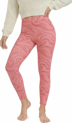 Vista 9 de sissycos - Leggings para mujer de los años 80 con estampado neón salpicado artístico, suaves como la seda y elásticas Splash abstracto