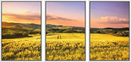 Vista 41 de wall26 Lienzo enmarcado para pared, juego de arte de selva, rana, hoja de palmera, naturaleza, desierto, arte moderno, realismo, decorativo