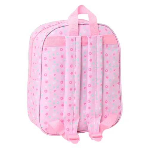 Vista 3 de Mochila Infantil Safta Rosa 22 x 27 x 10 cm 3D