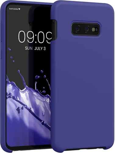 Vista 162 de kwmobile Funda compatible con Samsung Galaxy S9 - Funda de silicona TPU con acabado suave - Blue Reef