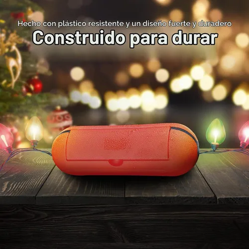Vista 4 de Protector de cable de extensión de cubierta de cable eléctrico, naranja