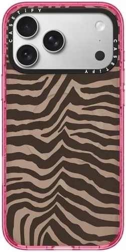 Vista 70 de CASETiFY Impact iPhone Air Case [Delgada/Compatible con Magsafe / 8.2 ft. Protección contra Caídas de Grado Militar 4X] - Lazos - Rosa Arcos