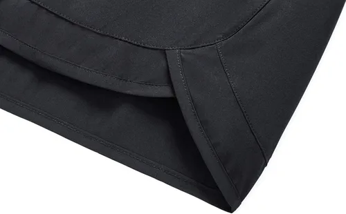 Vista 5 de Tough Mode Apparel - Pantalones cortos para mujer, ligeros, con forro de malla, bolsillo con cremallera, para hacer ejercicio, correr, entrenamiento