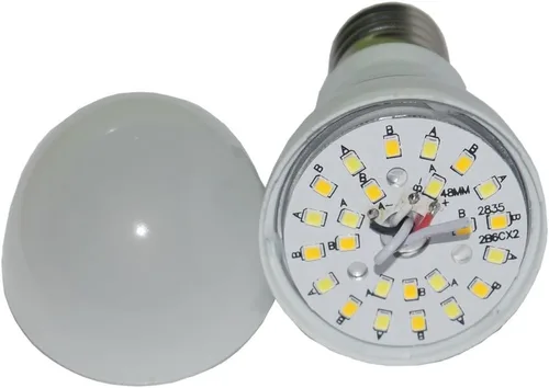 Vista 3 de Bombillas LED inteligentes E27 de 6 W regulables con control remoto inalámbrico de 3 zonas de 2.4 GHz, temperatura de color ajustable (cálido/frío)
