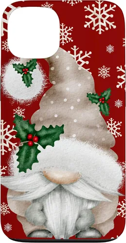 Vista 7 de Aesthetic Snowflake Cute Winter Gnome for Christmas Grandma Case for iPhone 17