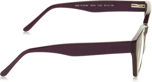 Vista 3 de A.J. Morgan Gafas de lectura cuadradas Monarch-Optical para mujer