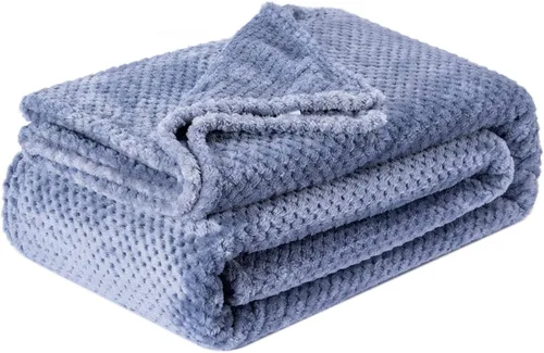 Vista 70 de Manta difusa o manta mullida para bebé, suave y cálida y acogedora manta de lana de coral para niños pequeños, bebés o recién nacidos, para cuna