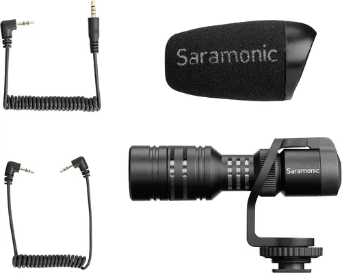 Vista 8 de Saramonic VMICMINI Vmic Mini Micrófono de Escopeta (VMICMINI), Negro