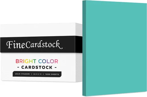 Vista 35 de Papel de alta calidad para tarjetas de colores, caja de 1000 hojas, cartulina de peso medio de 65 libras, perfecta para suministros escolares, artes
