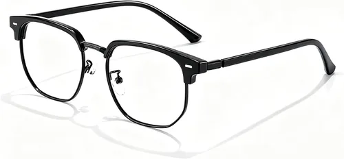 Vista 13 de Gafas de bloqueo de luz azul para hombres, antifatiga, monitor de computadora, gafas de juegos para prevenir dolores de cabeza