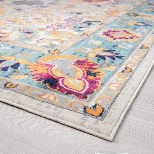 Vista 8 de Karas - Alfombra grande de 8 x 10 pies, alfombra tradicional para sala de estar, comedor, dormitorio, entrada interior, entrada, alfombra para sala