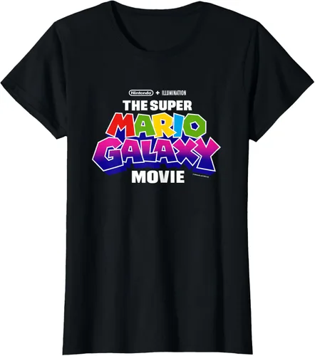 Vista 13 de Camiseta con el logotipo de la película Super Mario Galaxy